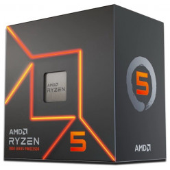 AMD Ryzen™ 5 7600, Socket AM5, 3.8-5.1GHz (6C/12T), 6MB L2 + 32MB L3 Cache, AMD Radeon™ Graphics, 5nm 65W, Zen4, Unlocked, tray